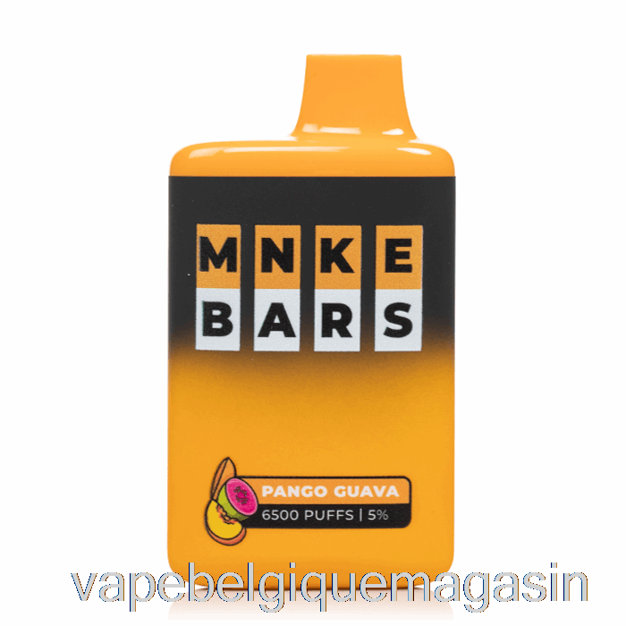 Vape Jetable Mnke Bars 6500 Goyave Pango Jetable
